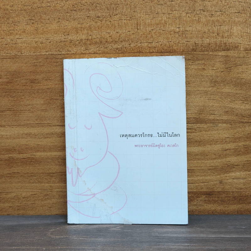 เหตุสมควรโกรธ...ไม่มีในโลก - พระอาจารย์มิตซูโอะ คเวสโก รูปที่ 1