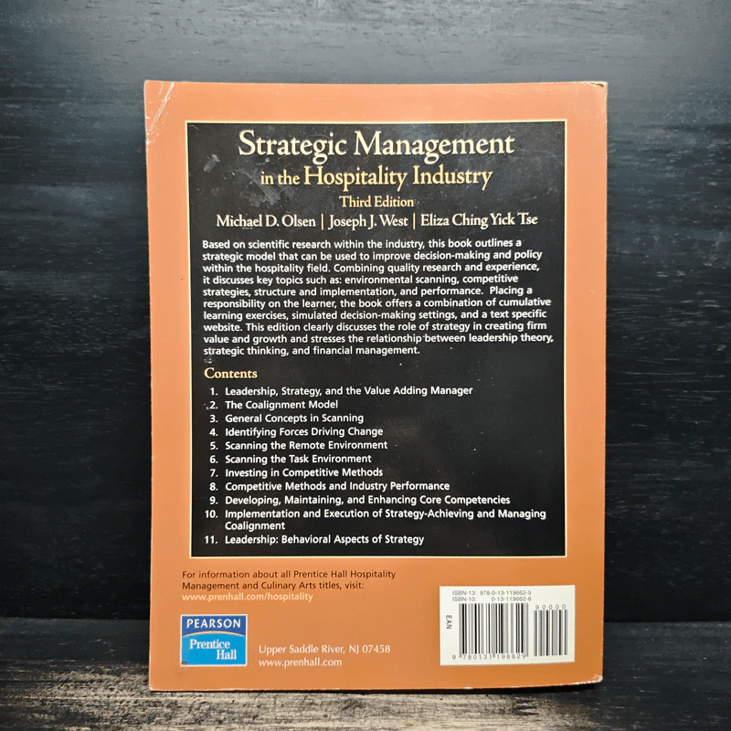 Strategic Management in the Hospitality Industry - Michael D. Olsen, Joseph J. West รูปที่ 2