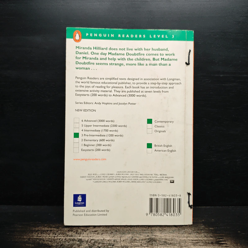 Madame Doubtfire (Penguin Readers: Level 3) - Anne Fine รูปที่ 2