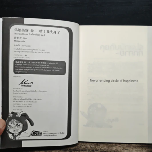 นิยายวาย โรงน้ำชาเร้นรัก เล่ม 2 - หลิงเป้าจือ รูปที่ 6