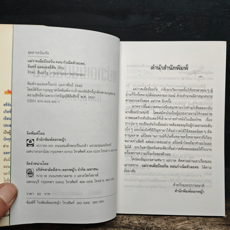 แม่วาดเมียบียอร์น ตอนกำเนิดตัวละคร - จันทร์ ศรีจรูญ แอนเดอร์สัน รูปที่ 6
