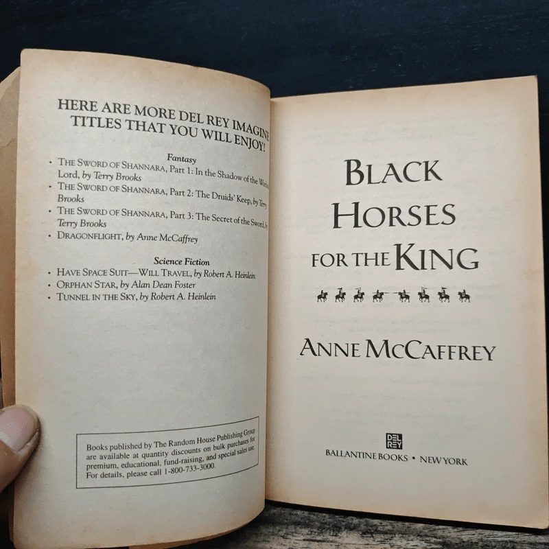 Black Horses For The King - McCaffrey Anne รูปที่ 6