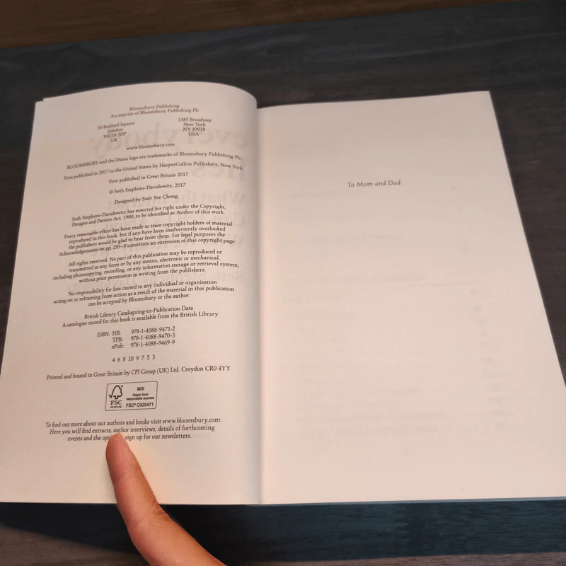 Everybody Lies - Seth Stephens, Davidowitz รูปที่ 6