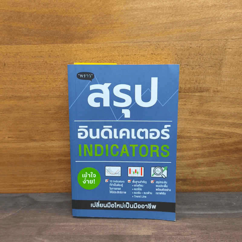 สรุปอินดิเคเตอร์ INDICATORS - ภาคิน รัตนกร รูปที่ 1