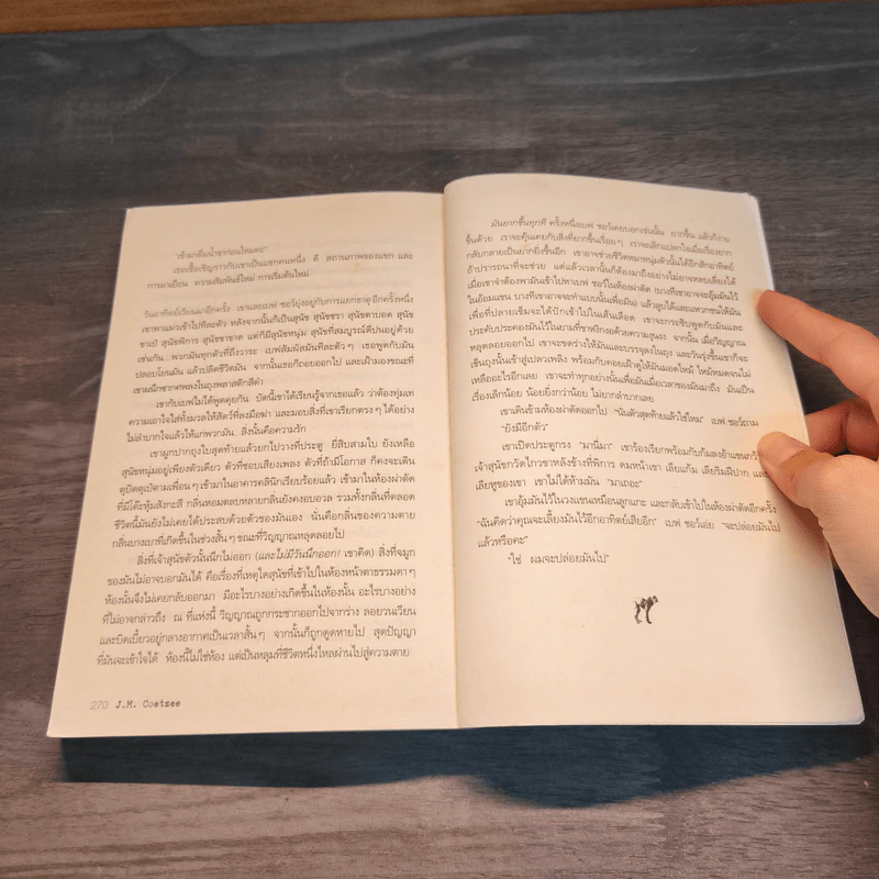 ไร้เกียรติยศ - J.M.Coetzee รูปที่ 8