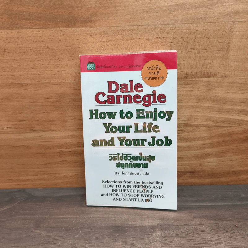 How to Enjoy Your Life and Your Job วิธีใช้ชีวิตเป็นสุข สนุกกับงาน - Dale Carnegie รูปที่ 1