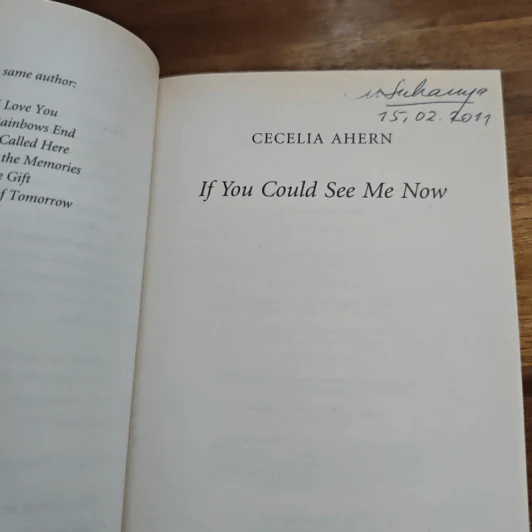 If You Could See Me Now - Cecelia Ahern รูปที่ 6