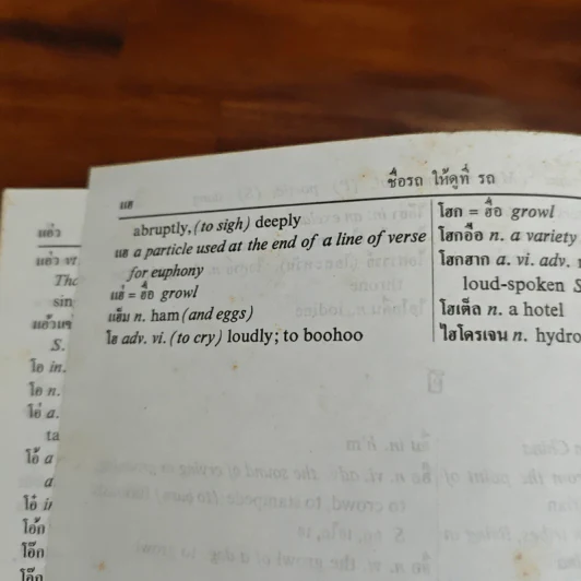 New Model Thai-English Dictionary - So Sethaputra รูปที่ 8