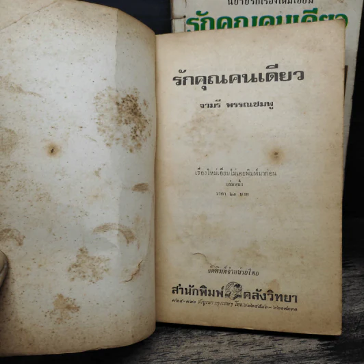 รักคุณคนเดียว 2 เล่มจบ - จามรี พรรณชมพู รูปที่ 6