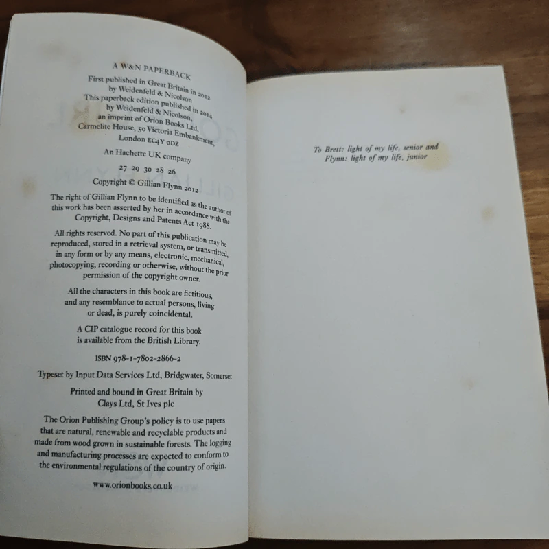 GONE GIRL - Gillian Flynn รูปที่ 8