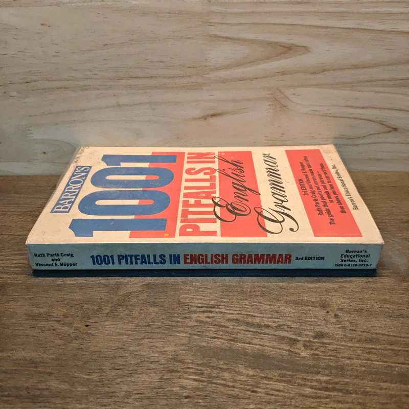 1001 Pitfalls in English Grammar - Ruth Parlé Craig, Vincent F. Hopper รูปที่ 2