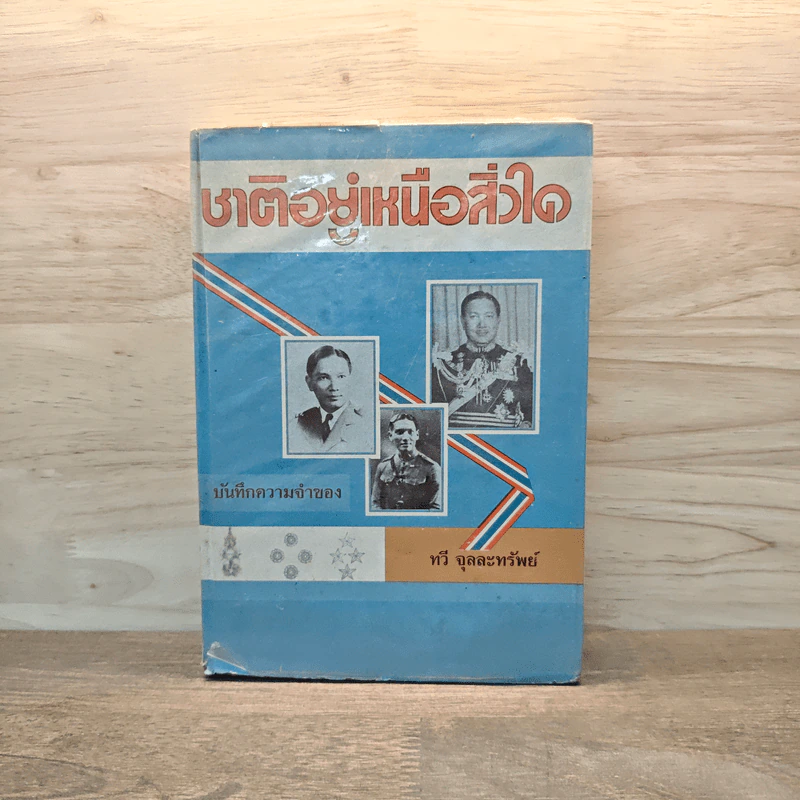 ชาติอยู่เหนือสิ่งใด บันทึกความจำของ พลอากาศเอก ทวี จุลละทรัพย์ - พลอากาศเอก ทวี จุลละทรัพย์ รูปที่ 1