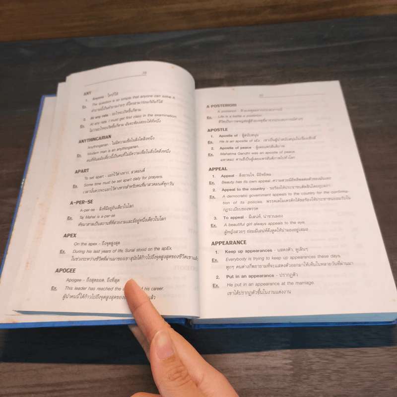 Idioms and Phrases สำนวน และวลีภาษาอังกฤษ (ปกแข็ง) รูปที่ 8