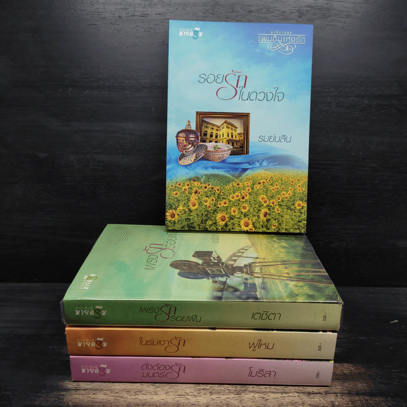 Boxset นวนิยายชุด แผ่นดินแห่งรัก 4 เล่ม รอยรักในดวงใจ, เพรงรักรอยฝัน, ในร่มเงารัก, ดั่งต้องมนตร์รัก รูปที่ 5