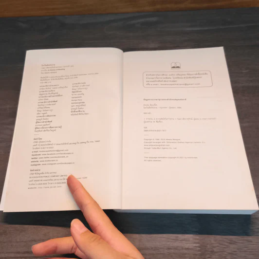 A History of Reading โลกในมือนักอ่าน - Alberto Manguel รูปที่ 6
