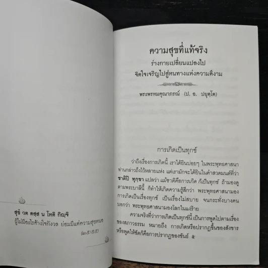ความสุขที่แท้จริง - พระพรหมคุณาภรณ์ (ป. อ. ปยุตฺโต) รูปที่ 8