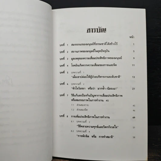 การเพิ่มประสิทธิภาพของชีวิต - เฉก ธนะสิริ รูปที่ 7