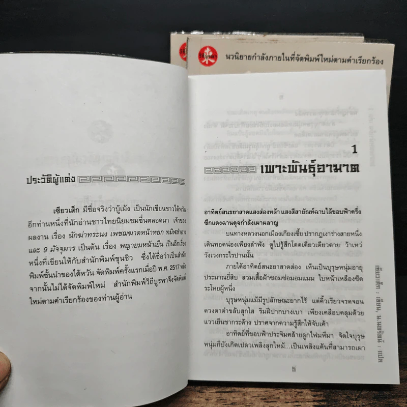 พญายมหน้าเย็น 3 เล่มจบ - เซียวเส็ก, น.นพรัตน์ รูปที่ 6