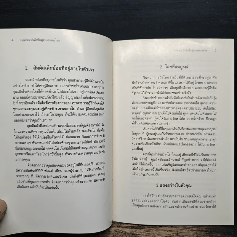 การทำสมาธิ เพื่อฟื้นฟูตนเอง และโลก รูปที่ 7