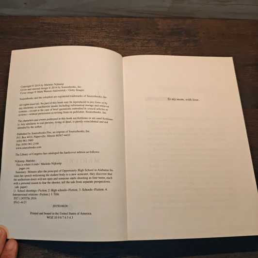 This is Where it ends - Marieke Nijkamp รูปที่ 6