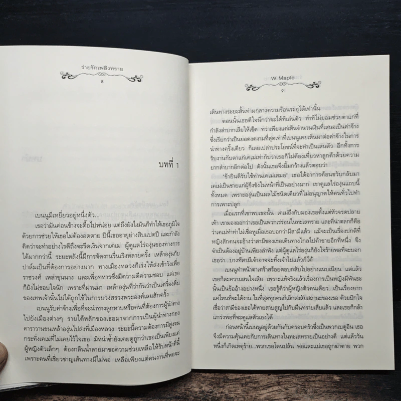 ร่ายรักเพลิงทราย - W. Maple รูปที่ 8