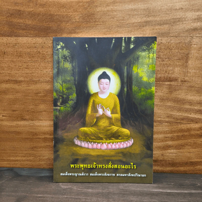 พระพุทธเจ้าทรงสั่งสอนอะไร - สมเด็จพระญาณสังวรฯ รูปที่ 1