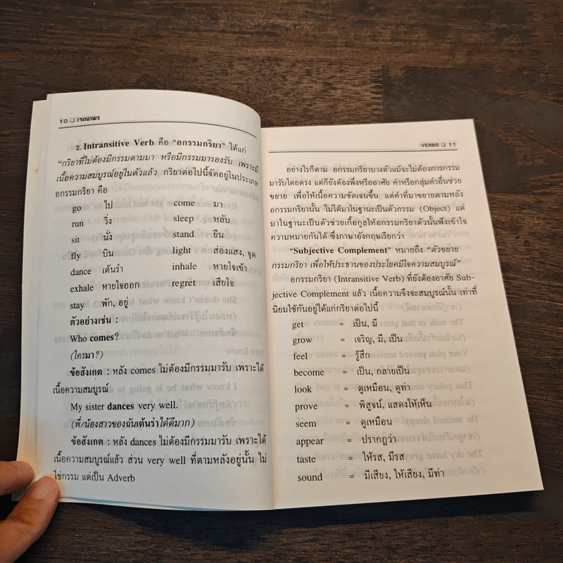 กริยา และ กริยาวิเศษณ์ A Book of Verbs and Adverbs - เจตนาพร รูปที่ 8