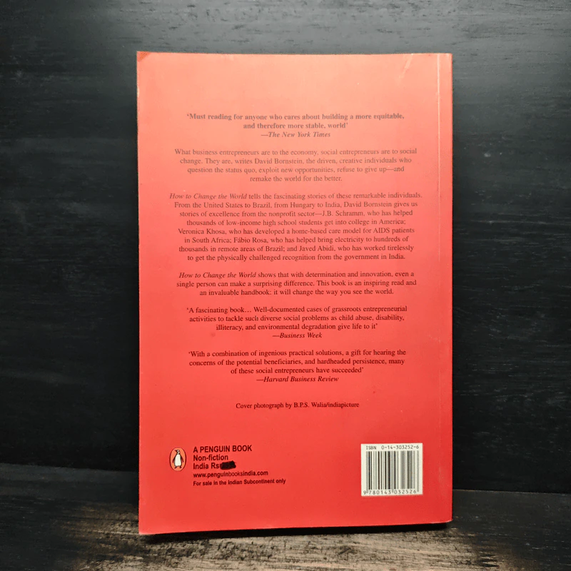 How to Change the World - David Bornstein รูปที่ 2