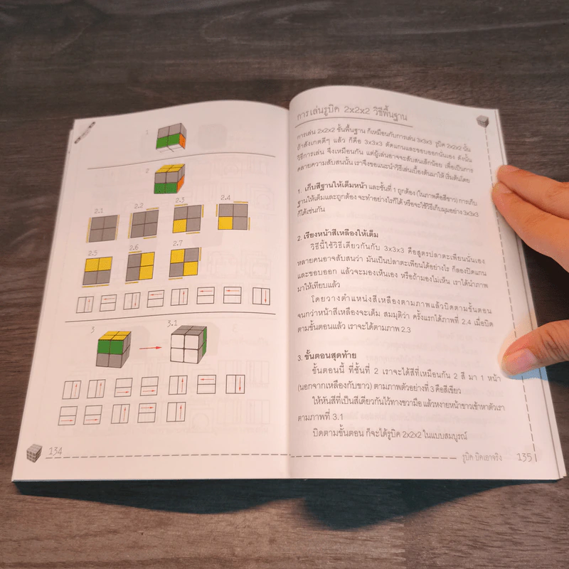 รูบิค บิดเอาจริง Rubik's Cube เล่ม 2 ฉบับ Turn Pro รูปที่ 9