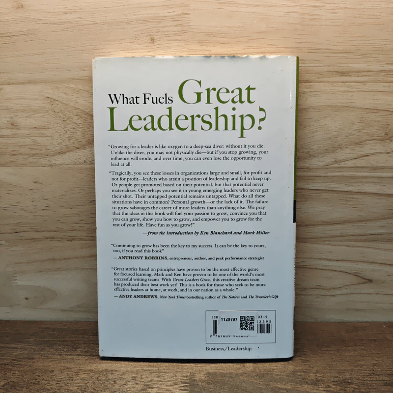 Great Leaders Grow - Ken Blanchard, Mark Miller รูปที่ 5