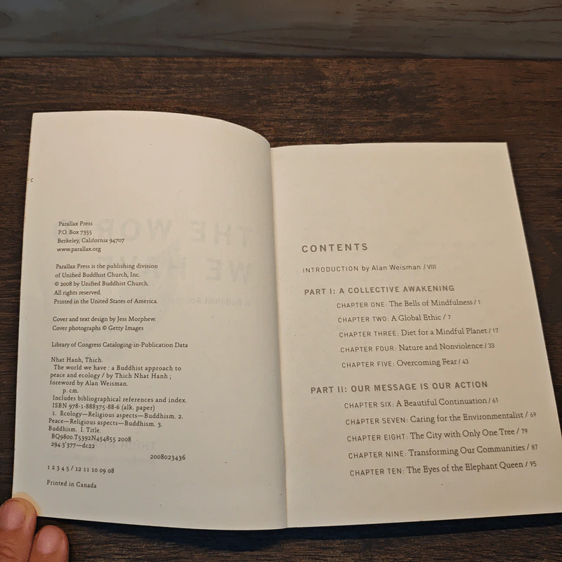 The World We Have - Thich Nhat Hanh ,  Alan Weisman  (Foreword) รูปที่ 6