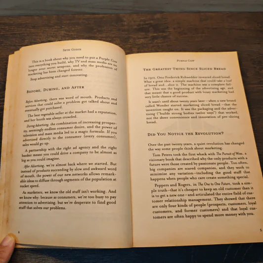 Purple Cow - Seth Godin รูปที่ 10