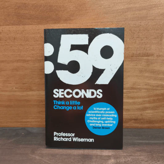 59 Seconds Think a little, Change a lot - Professor Richard Wiseman รูปที่ 1