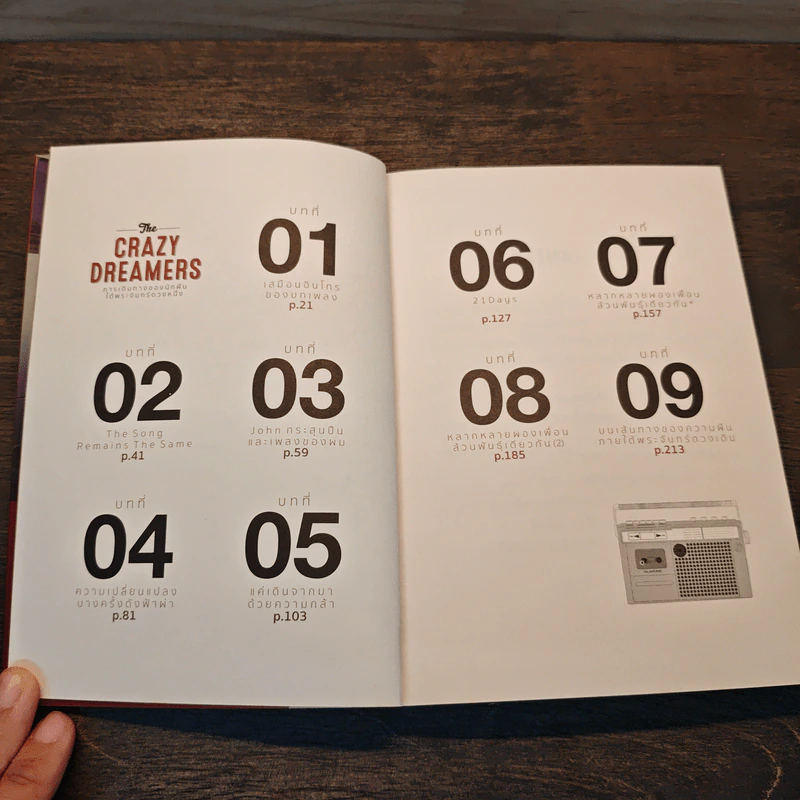 The Crazy Dreamers การเดินทางของนักฝันได้พระจันทร์ดวงหนึ่ง - ตั้ม จินตา รูปที่ 6