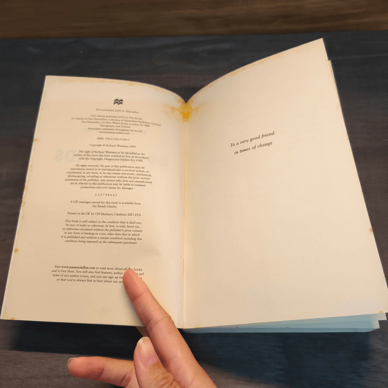 59 Seconds Think a little, Change a lot - Professor Richard Wiseman รูปที่ 6
