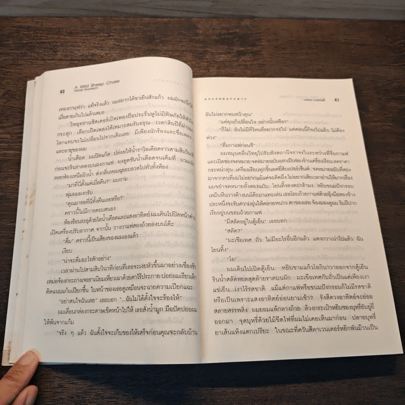 แกะรอยแกะดาว A Wild Sheep Chase - Haruki Murakami รูปที่ 10