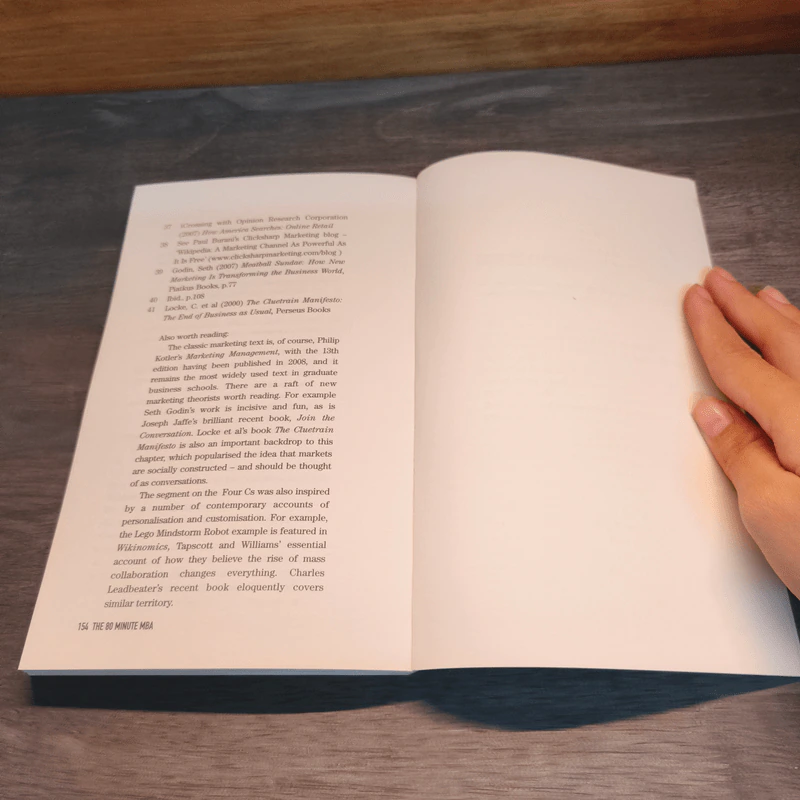 The 80 Minute MBA - Richard Reeves, John Knell รูปที่ 9