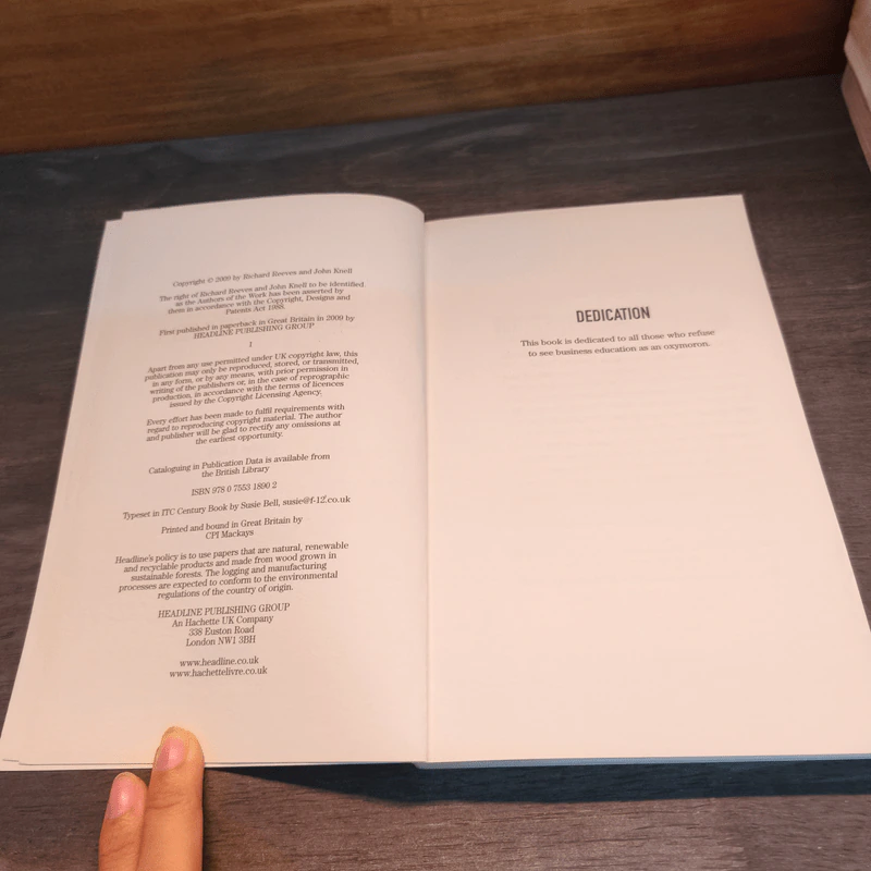 The 80 Minute MBA - Richard Reeves, John Knell รูปที่ 6