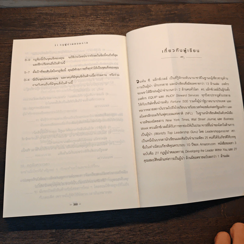 21 กฎผู้นำตลอดกาล - John C. Maxwell รูปที่ 11