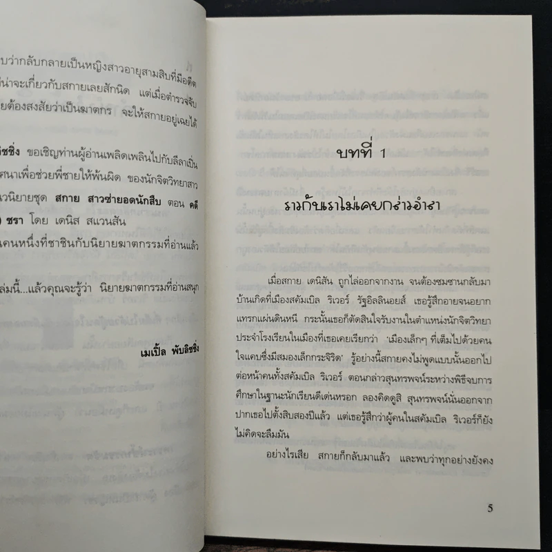 สกาย สาวซ่ายอดนักสืบ คดีฆาตกรรมหญิง(สาว)ชรา - เดนิส สแวนสัน รูปที่ 8