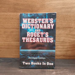 Webster's Dictionary and Roget's Thesaurus Abridged Edition รูปที่ 1