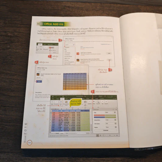 คู่มือใช้งาน Excel 2016 ฉบับสมบูรณ์ รูปที่ 11
