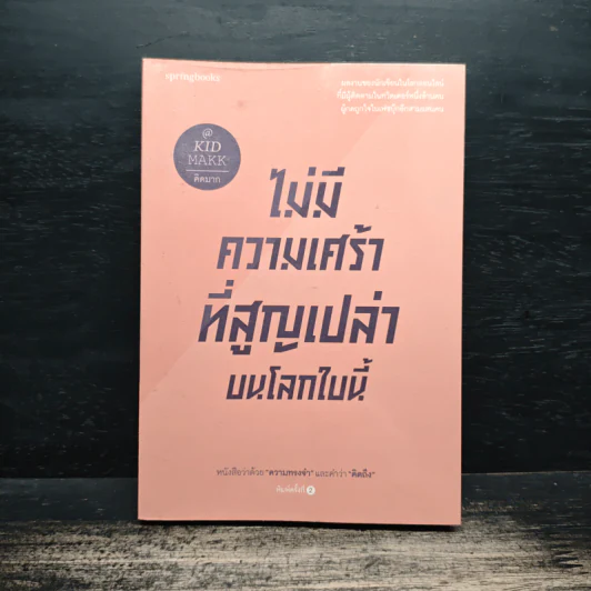 ไม่มีความเศร้าที่สูญเปล่าบนโลกใบนี้ - คิดมาก รูปที่ 1