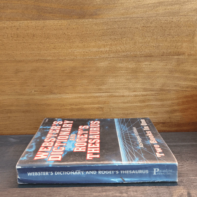 Webster's Dictionary and Roget's Thesaurus Abridged Edition รูปที่ 2