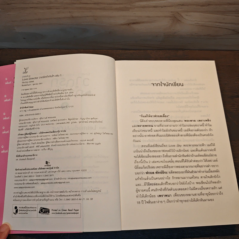 Box Set Love Director วาดรักกำกับใจ 2 เล่มจบ - MAME รูปที่ 3