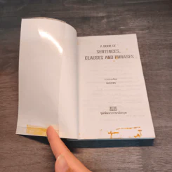ประโยค อนุประโยค และวลี A BOOK OF SENTENCES, CLAUSES AND PHRASES รูปที่ 6