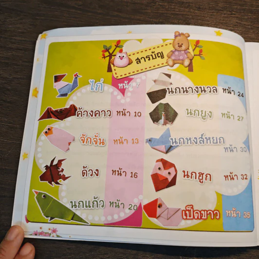 พับกระดาษอย่างง่าย รูปที่ 8