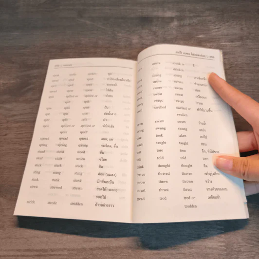 กริยา และ กริยาวิเศษณ์ A Book of Verbs and Adverbs - เจตนาพร รูปที่ 10