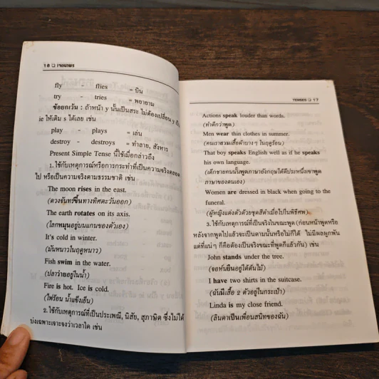 กาลและวาจก A BOOK OF TENSES AND VOICE รูปที่ 8