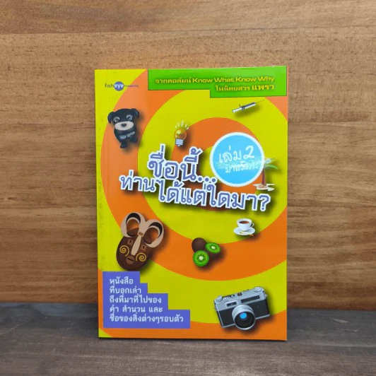 ชื่อนี้...ท่านได้แต่ใดมา? เล่ม 2 รูปที่ 1